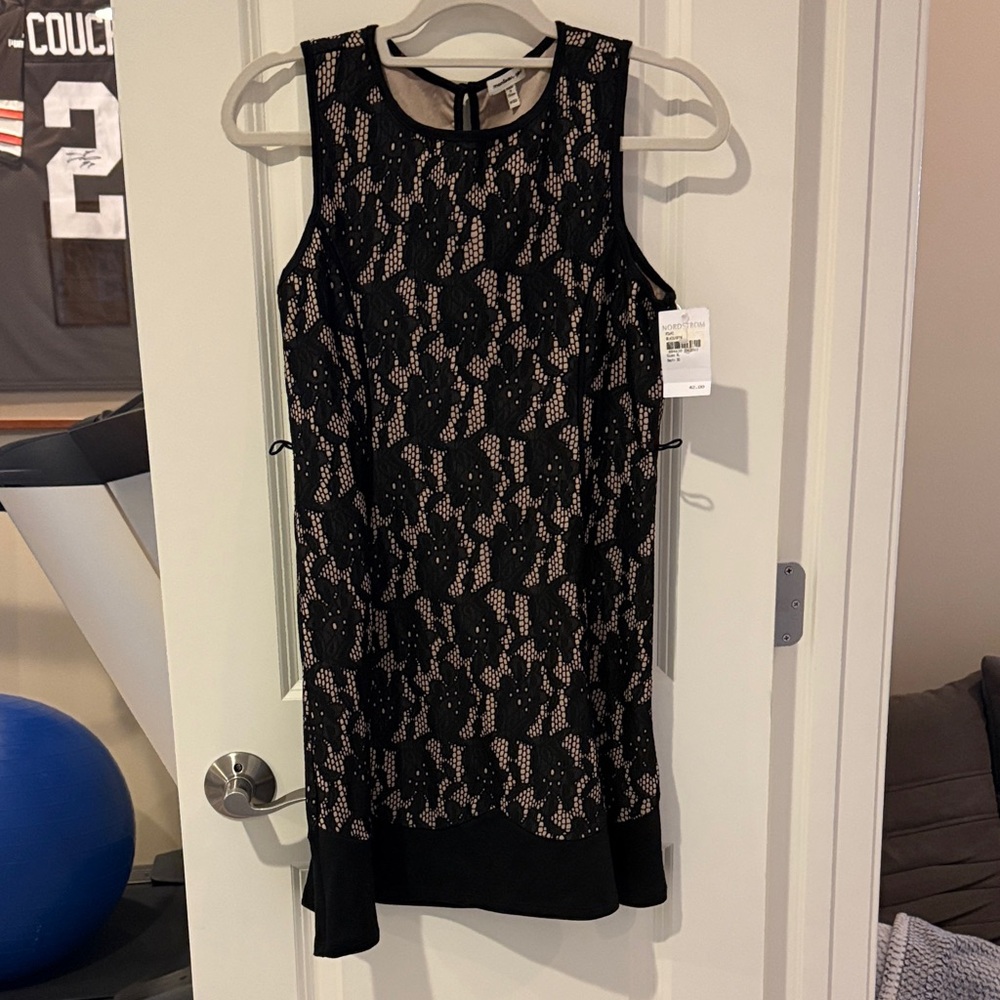 Chic Black Lace Kids Formal Dress